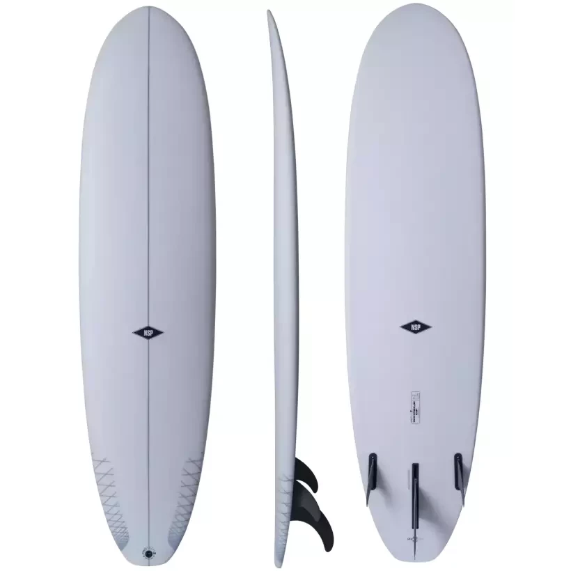 NSP Double Up Protech 2 White surfboard