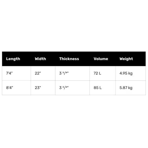 Tabla de surf NSP Double Up Protech 2 White