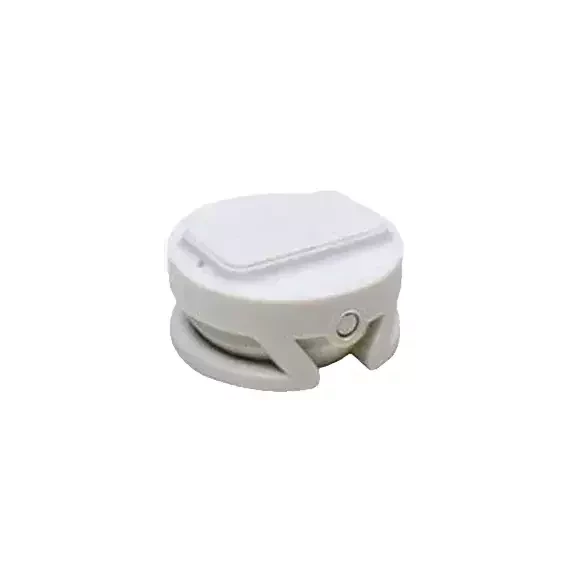 Plug de leash M-Fins para tabla de surf con tapa White