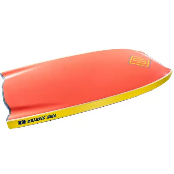 bodyboard Hubboards Hubb Firestarter PE Bat Tail Dark Blue/Coral Red