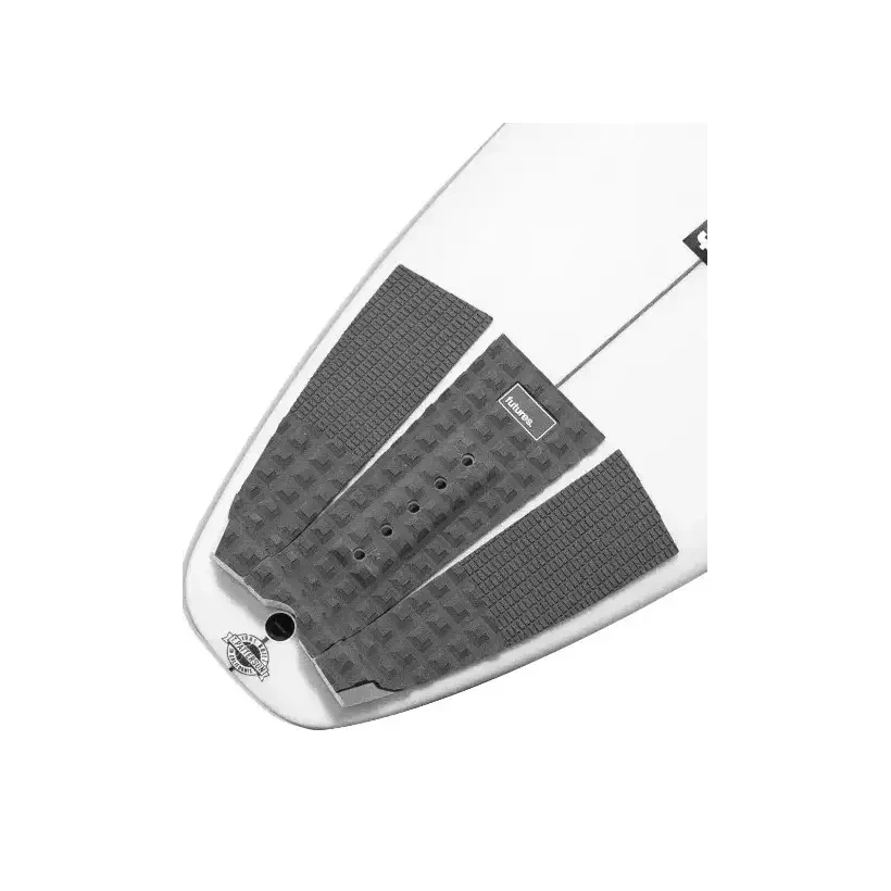 Grip da surf Futures Traction pad 3 pezzi Grey