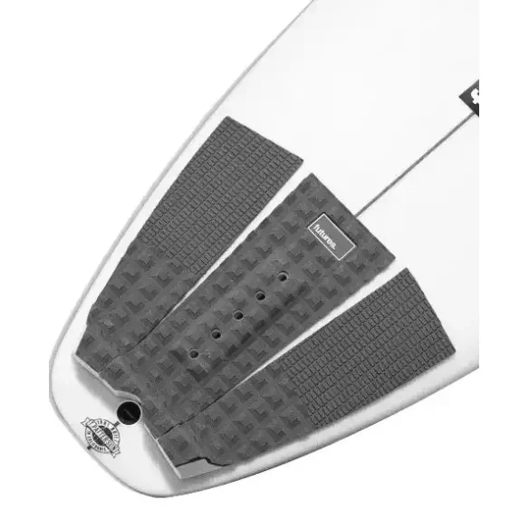Grip de surf Futures Traction pad 3 peças Grey