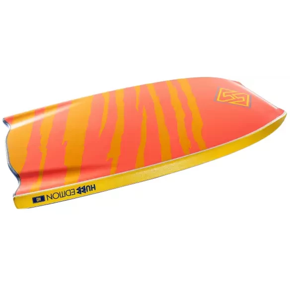 Hubboards Hubb Edition PP HD Bat Tail Bodyboard Dark Blue/Coral Red