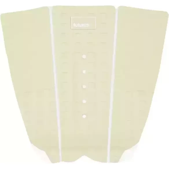 Grip da surf Futures Traction pad 3 pezzi Cream