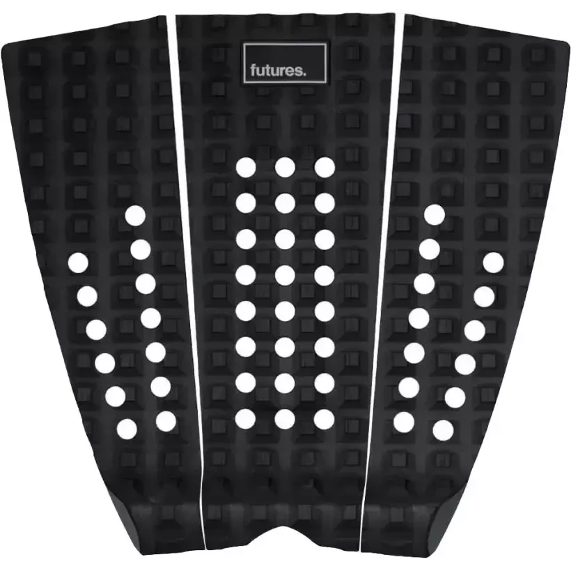 Grip da surf Futures Brewster 3 pezzi Black