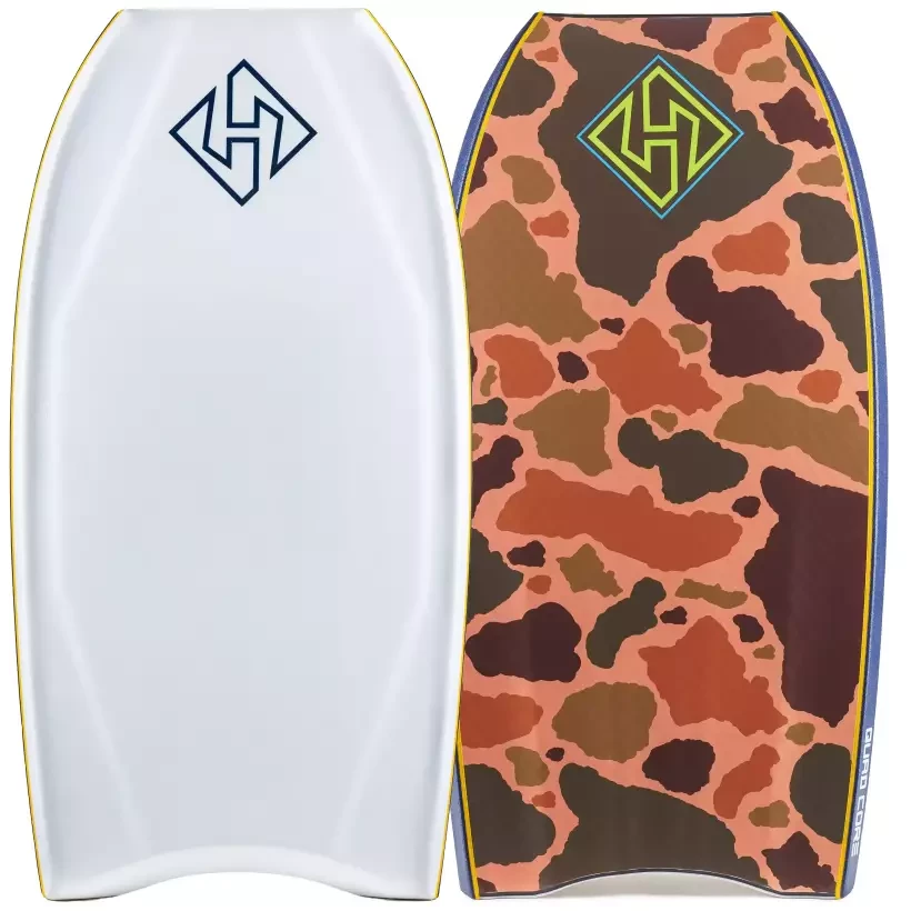 Bodyboard Hubboards Hubb Edition Quad Core PP Sci-Five White/Camo