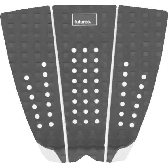 Futures Brewster surf grip 3-delig grijs