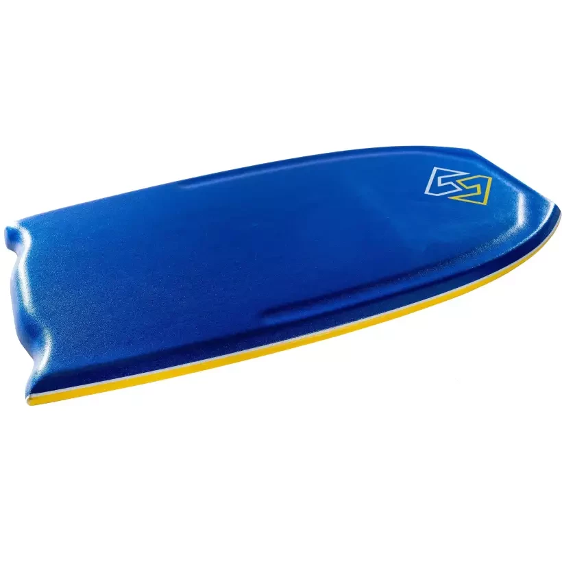 Bodyboard Hubboards Hubb Edition Quad Core PP Sci-Five Bat Tail Bleu Foncé/Rouge Corail
