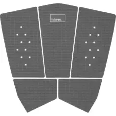 Futures Seafury 5‑Piece Surf Grip Grey