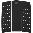 Grip de surf Futures Landing pad 3 piezas Black