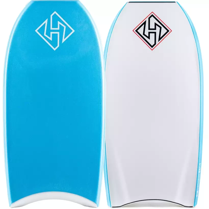 Bodyboard Hubboards Dubb Edition PP HD Aqua Blue/Wit