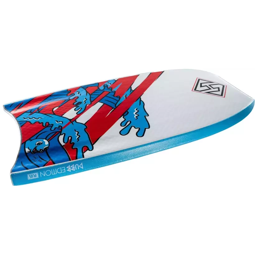 Hubboards Dubb Edition 1.5 PP Pro Flex Aqua/Graphic Bodyboard