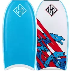 Hubboards Dubb Edition 1.5 PP Pro Flex Aqua/Graphic Bodyboard