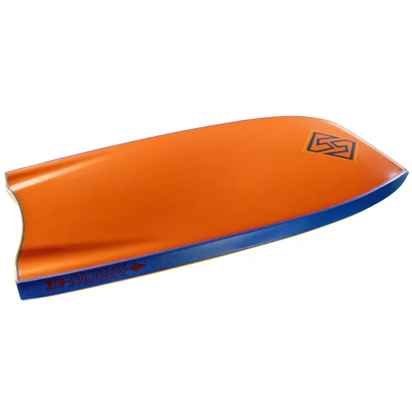 Bodyboard Hubboards Houston Arrow PE Yellow/Orange