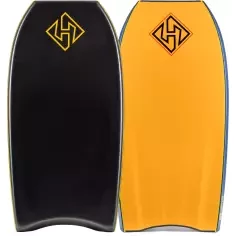 Bodyboardtabel Hubboards Houston PP Pro Sci-Five Zwart/Tangerine