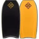 Bodyboardtabel Hubboards Houston PP Pro Sci-Five Zwart/Tangerine
