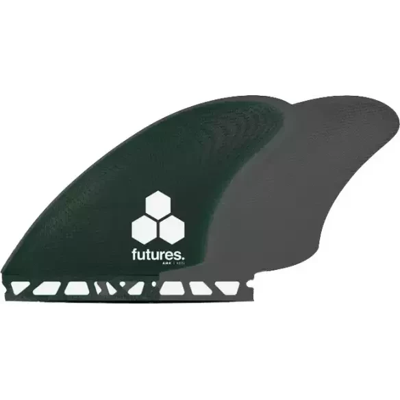 Quilhas Futures Keel Al Merrick Fiber Glass Verde / Cinza