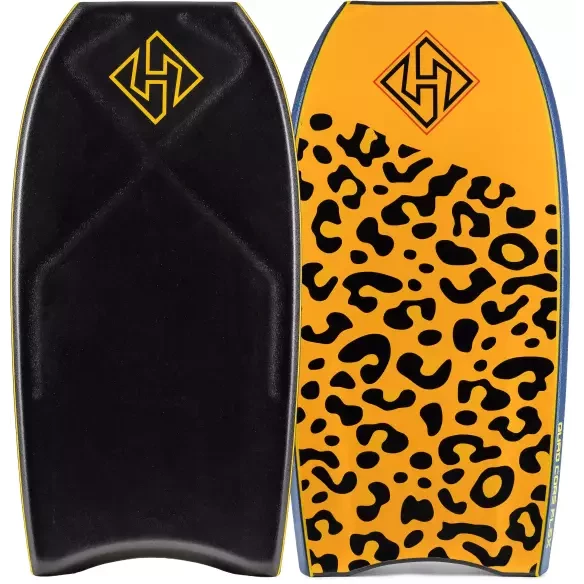 Bodyboard Hubboards Houston PP Quad Core Sci-Five Black/Tangerine Board
