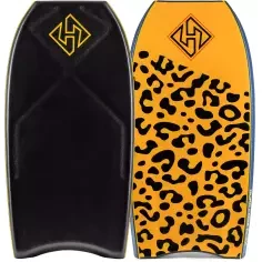 Tabela de Bodyboard Hubboards Houston Quad Core Flex Sci-Five Black/Tangerine