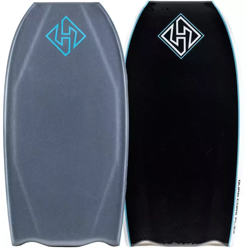 Hubboards Hubb Edition Quad Core Flex Sci-Five Grey/Black Bodyboard