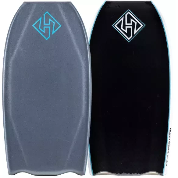Tabla de Bodyboard Hubboards Hubb Edition Quad Core Flex Sci-Five Grey/Black