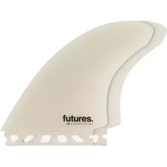 Quilhas Futures Twin 3/2 Reverse Fiberglass Grey