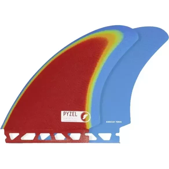 Quilhas Futures Twin Pyzel Bobcat Rainbow