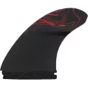 Quilhas Futures Twin +1 Reverse Alpha Series Carbon Black