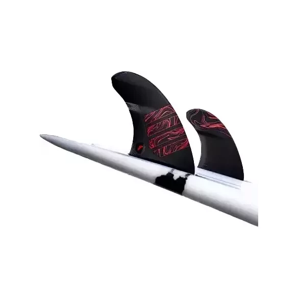 Pinne Futures Twin +1 Reverse Alpha Series Carbon Black