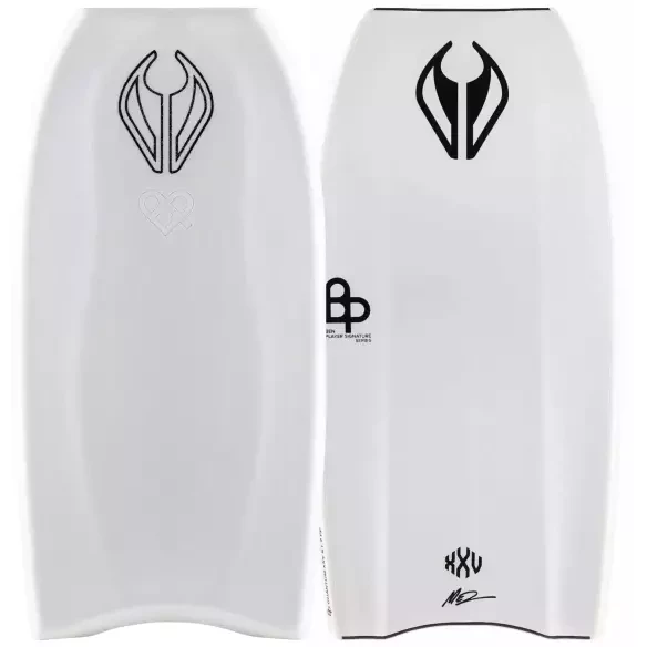 Tabla de bodyboard NMD XXV Ben Player Quantum PP 3DC White/White