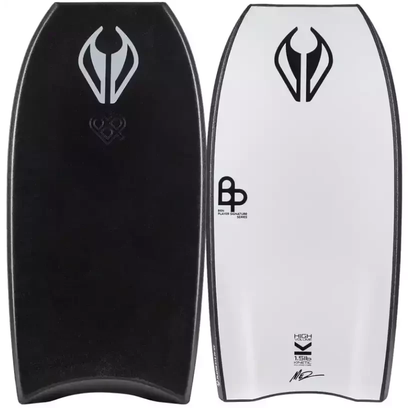 Prancha de bodyboard NMD Ben Player High Volume K15 PP Black/White