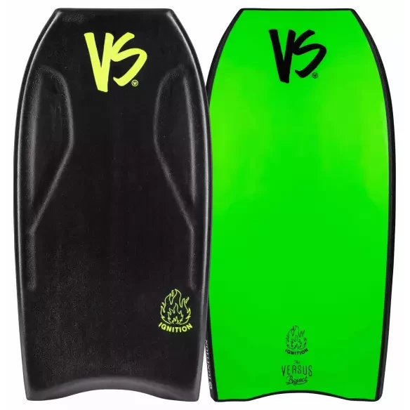 Bodyboard VERSUS Ignition Zwart/Felgroen