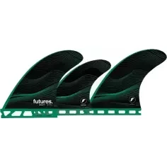 Quilhas Futures F6 RTM Hex series Legacy 5-fins tamanho M