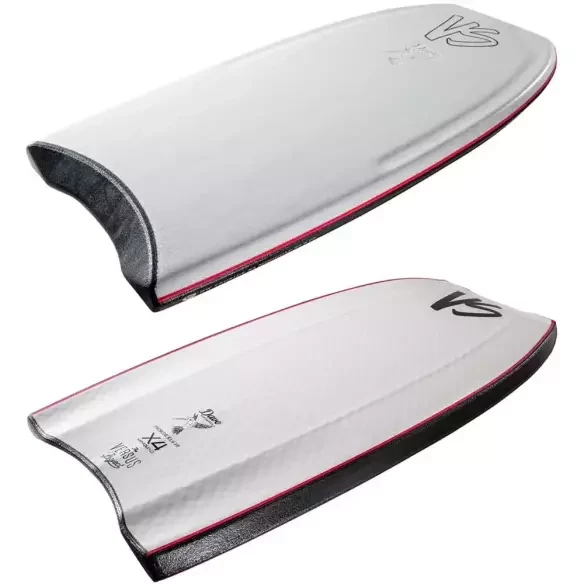 Prancha de bodyboard VS Winchester Proride X4 Mini QUAD K19 PP White/White