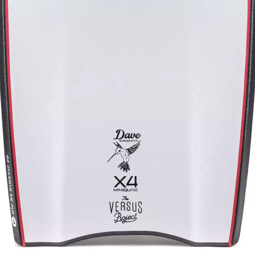 Planche de bodyboard VS Winchester Proride X4 Mini QUAD K19 PP White/White