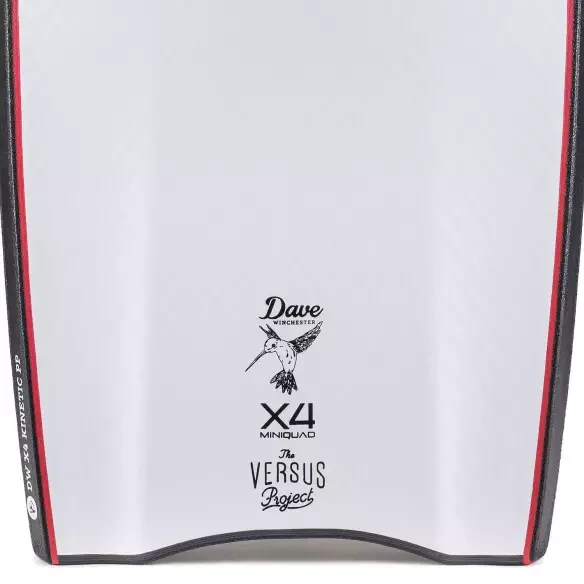 Planche de bodyboard VS Winchester Proride X4 Mini QUAD K19 PP White/White