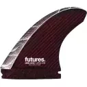 Quilhas Futures John John Scimitar Vapor Core Carbon tamanho L