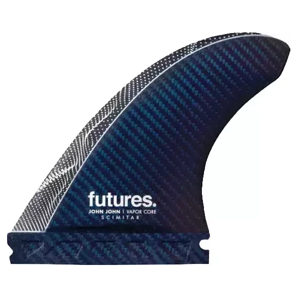 Quilhas Futures John John Scimitar Vapor Core Carbon tamanho M