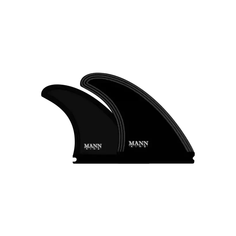 Quilhas FIREWIRE Manncave 5 fin set Preto/Cinza