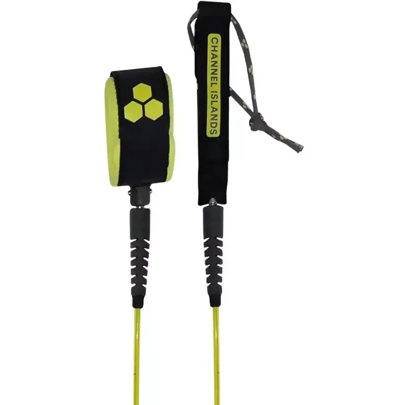 Channel Island Round Comp Leash 6' Granite Sulphur