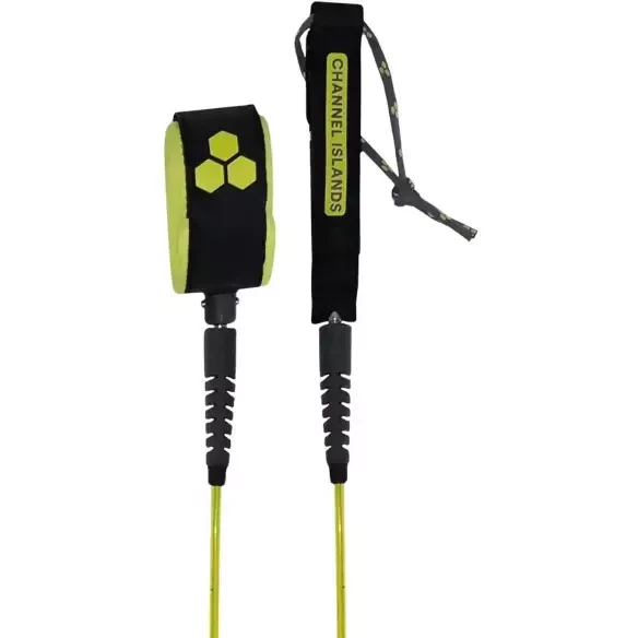 Channel Island Round Comp Leash 6' Granite Sulphur