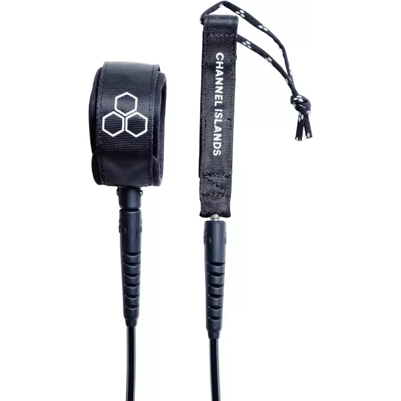 Channel Island Comp 6' CI Hex Mikey February Black Leash