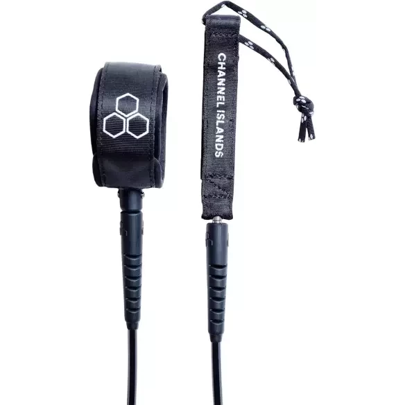 Channel Island Comp 6' CI Hex Mikey February Black Leash