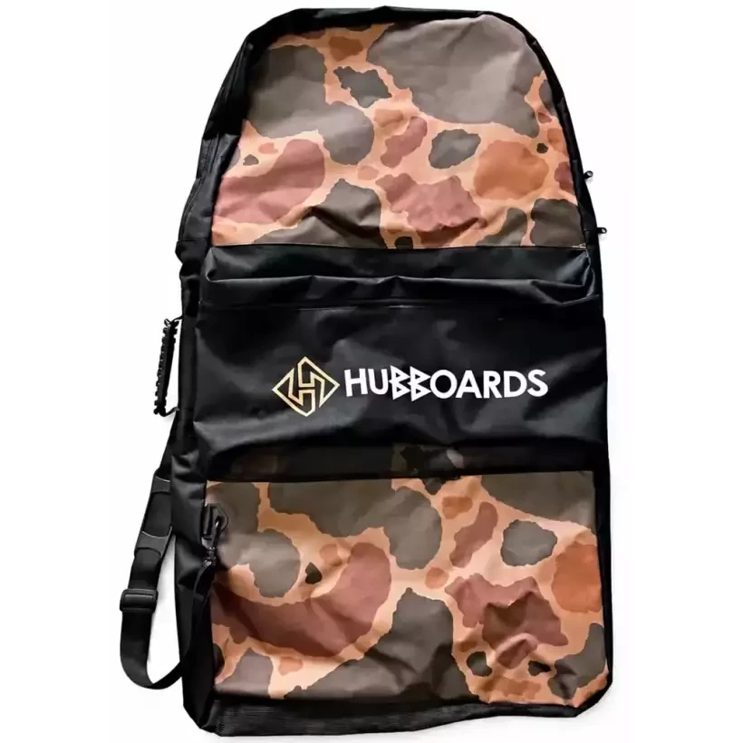 Hubboards Daytrip Black/Camel Bodyboard Bag
