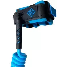 Hubboards Comp Bicep Bodyboard Leash Blue 2