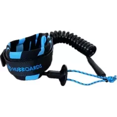 Hubboards Bodyboard-Leash für Bizeps Comp Black