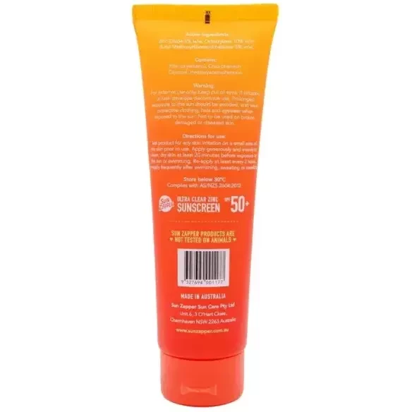 Crema solare Ultra Clear Zinc Sunscreen SPF50 100 ml