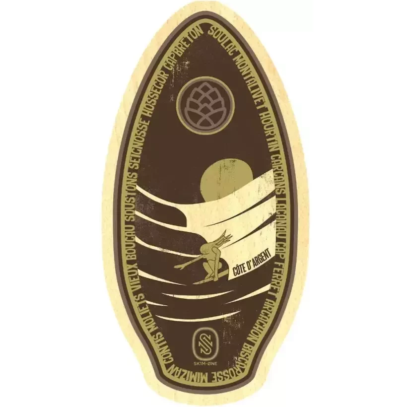 Skimboardbrett Skim-one Cote D´Argent 41"