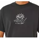 Rip Curl Inner Visions Rotten Sun Washed Black T-Shirt