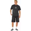 Rip Curl Inner Visions Rotten Sun Washed Black T-Shirt
